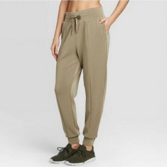 Joy Lab Spinach Joggers New - Picture 1 of 3